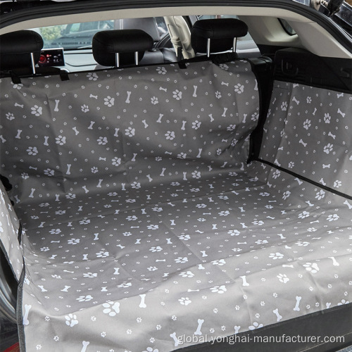 Rear Seat Cover Printed car seat pet pad Supplier